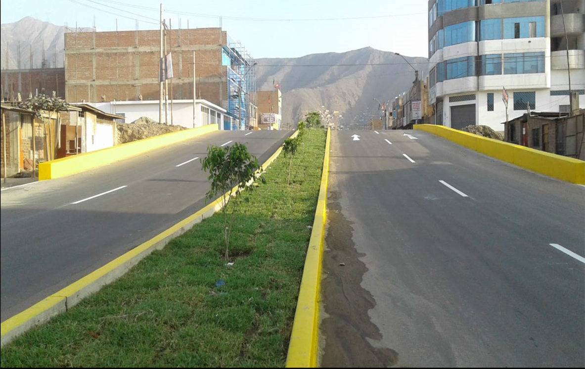 Ampliación de pistas en la vía NN1 del sector Santa Clara, tramo av. Santa Rosa – Carretera Central, zona 05 – sub zona 04 gallery