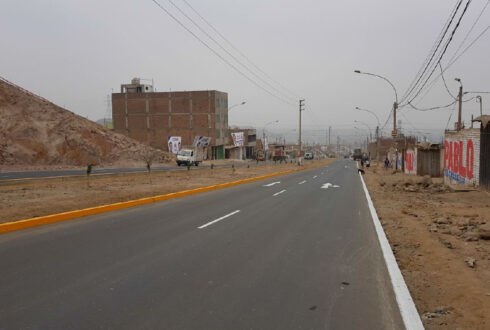 Mejoramiento de las vias vehiculares y peatonales en la av. Norte Sur, Av. Milenio, Av. San Pedro de Carabayllo y la Av. Metropolitana en el AA.HH. Asociación de vivienda gestionaria San Benito
