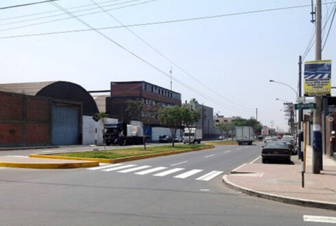 Rehabilitación de pistas, áreas verdes, bermas laterales y y veredas de la av. Santa Rosa, tramo Carretera Central – Separadora Industrial, Zona 01